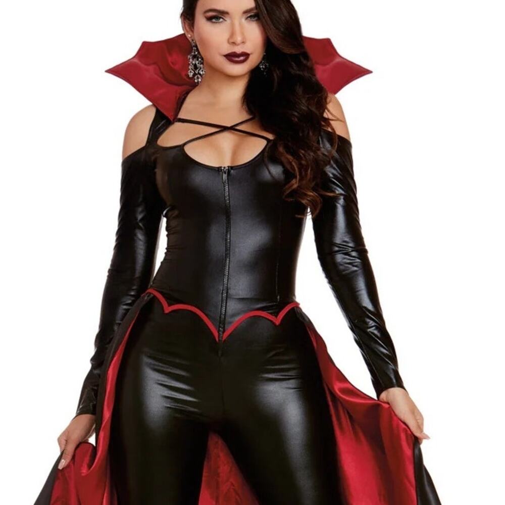 NEW Dreamgirl Princess of Darkness Vampire Costume Size Large - Picture 2 of 5